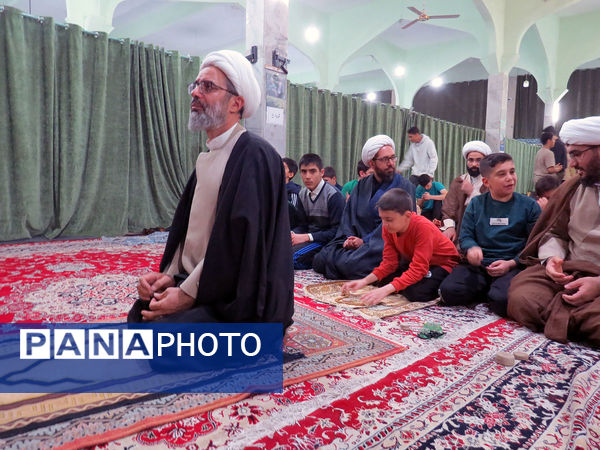 اعتکاف دانش‌آموزان مسجد انقلاب شهرستان بجنورد 