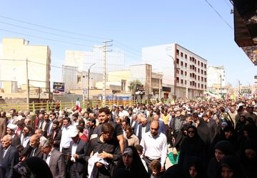 دانش‌آموزان ایلامی، در راهپیمائی روز جهانی قدس، حضوری گسترده داشتند 
