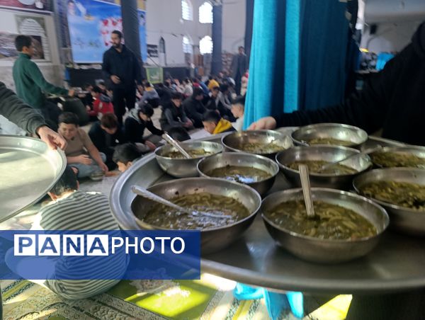 گرامیداشت ایام فاطمیه دوم در مسجد جامع آشخانه 