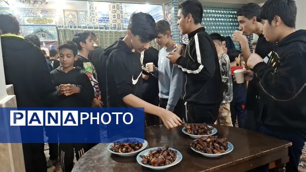 اعتکاف دانش‌‌آموزی شهرستان میناب 