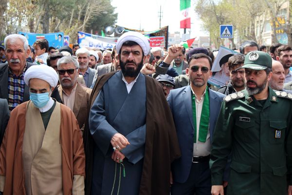 راهپیمایی روز جهانی قدس در شهرستان چناران