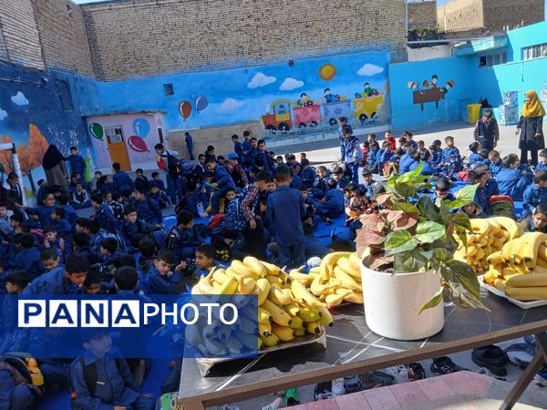 اردوی درون مدرسه‌ای به‌مناسبت روز جهانی کودک 
