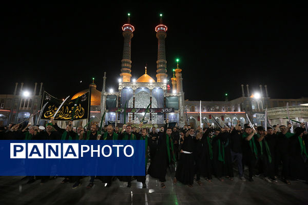 «مشق شمشیر» عزاداری سنتی نجفی‌های مقیم قم