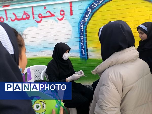 وارنیش فلوراید برای دانش آموزان دبستان ناهید نخودی 