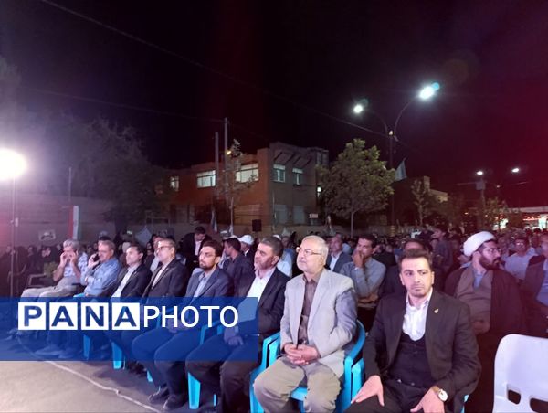 گرامیداشت ۲۲ شهید محله فردوسی با تجلی وحدت مردم و مسئولان خلیل آباد 