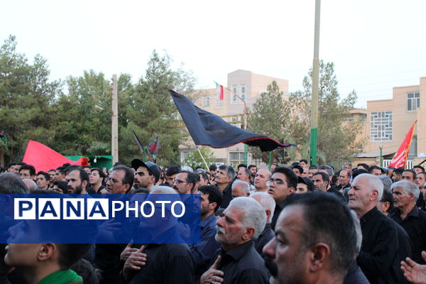 آیین نخل‌برداری شهادت امام رضا (ع) در یزد
