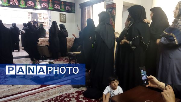 بر پایی روضه خانگی در قائمشهر