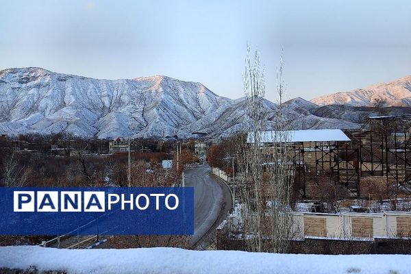 جلوه زمستانی طبیعت شهر بار نیشابور 