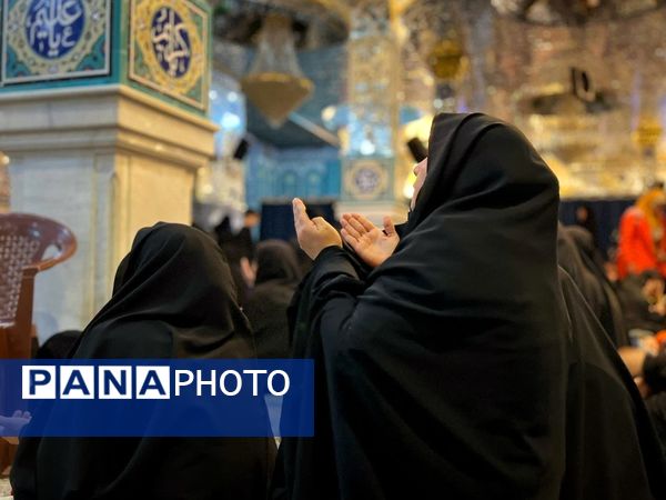 مراسم شب شهادت امام موسی کاظم (ع) در آستان مقدس امامزاده عباس بن موسی (ع) بجنورد 
