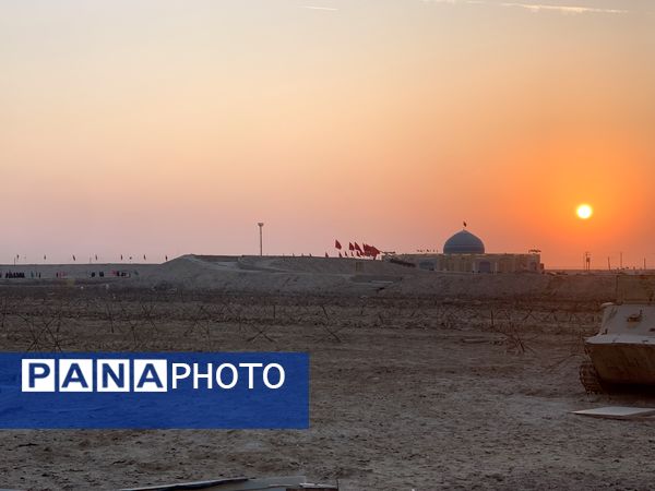 اعزام دانش‌آموزان دبیرستان شاهد شهرکرد به شلمچه