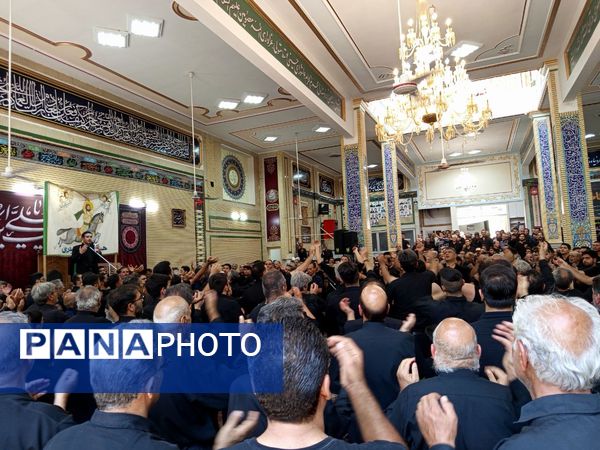 عزاداری هیأت های کاشمر در روز هفتم ماه محرم