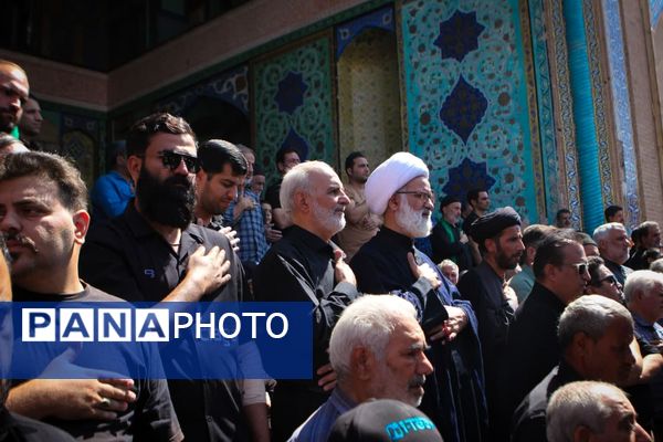 عزاداری رحلت پیامبر(ص) و شهادت امام حسن(ع) در صحن آستان مقدس سلطانعلی(ع) مشهداردهال کاشان