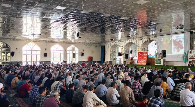 نماز عبادی سیاسی جمعه در کاشمر