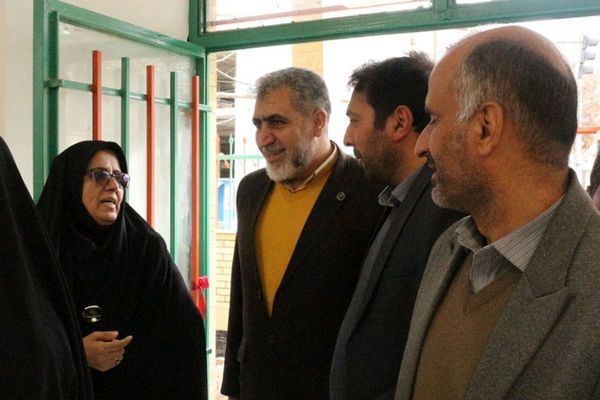 افتتاح نمایشگاه ویژه شب یلدا در فیروزکوه