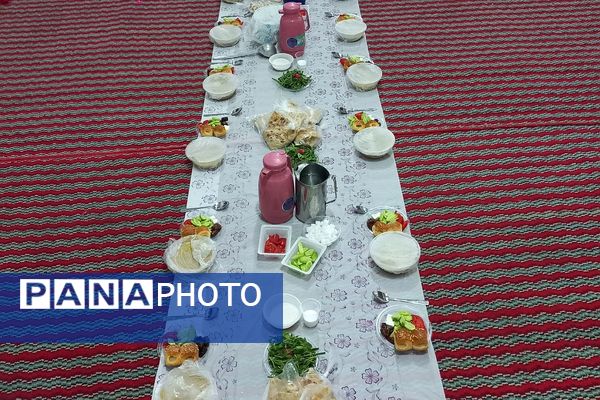 آیین معنوعی اعتکاف در مسجد شهدای ۱۵خرداد قرچک