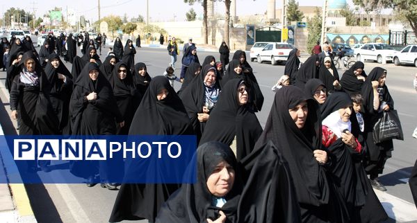 راهپیمایی بشارت نصر؛ نمایش وحدت، اقتدار و وفاداری ملت به آرمان‌های انقلاب در شهرستان تربت جام