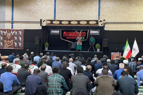 مراسم بزرگداشت شهدای اقتدار در گچساران