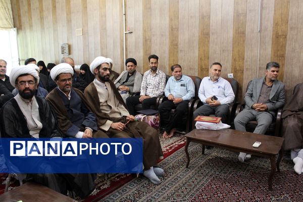 آیین سنگرسپاری رئیس اداره تبلیغات اسلامی شهرستان سامان