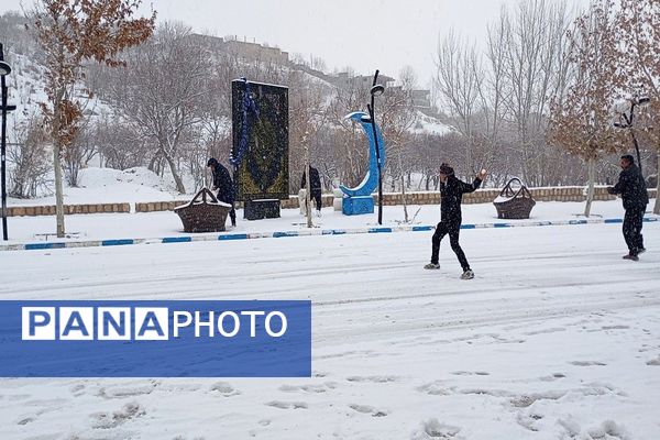 یک قدم مانده به زمستان طبیعت شهر بار کاملاً زمستانی شد