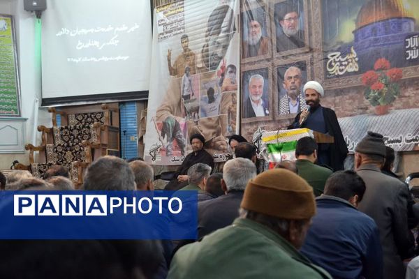 همایش بزرگ اقتدار بسیجیان در شهر رباطسنگ