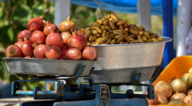 جشنواره‌ای با طعم انار و خرمای خفر 