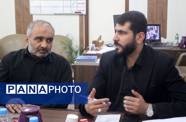 جلسه هماهنگی سوگواره «احلی من العسل» آموزش و پرورش استان بوشهر