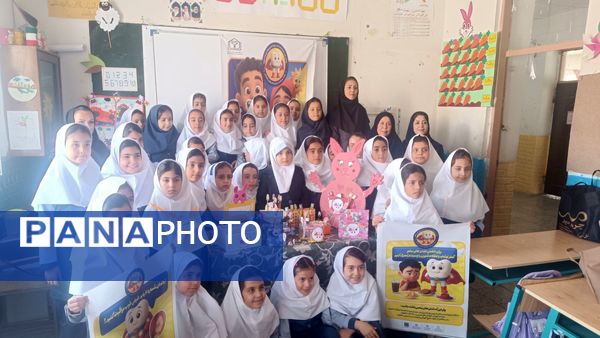پویش مسواک خشک در مدرسه ضحی ۱ شهرستان شیروان
