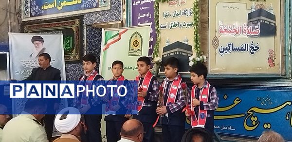 نماز عبادی و سیاسی جمعه همزمان با آغاز هفته نیروی انتظامی در نیشابور