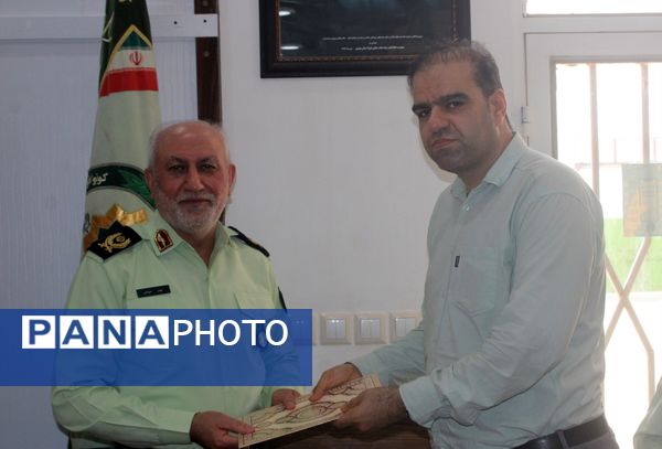نشست خبری فرمانده انتظامی استان بوشهر با اصحاب رسانه 