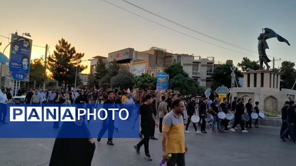 برگزاری آیین سوگواری کاروان عشق همزمان با شروع ماه صفر در شهرستان سبزوار