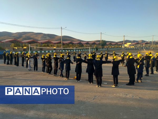 روز دوم و اختتامیه پیش اردوی دختران خراسان شمالی