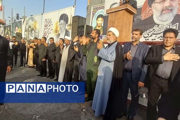 بم در سوگ رئیس‌جمهور مردمی، جهادی و انقلابی 