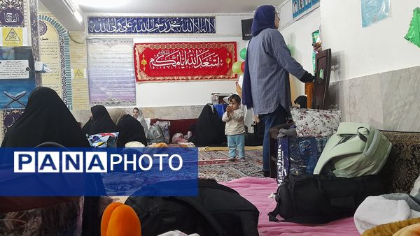 افتتاحیه اعتکاف در مسجد قائم المهدی جاهدشهر 