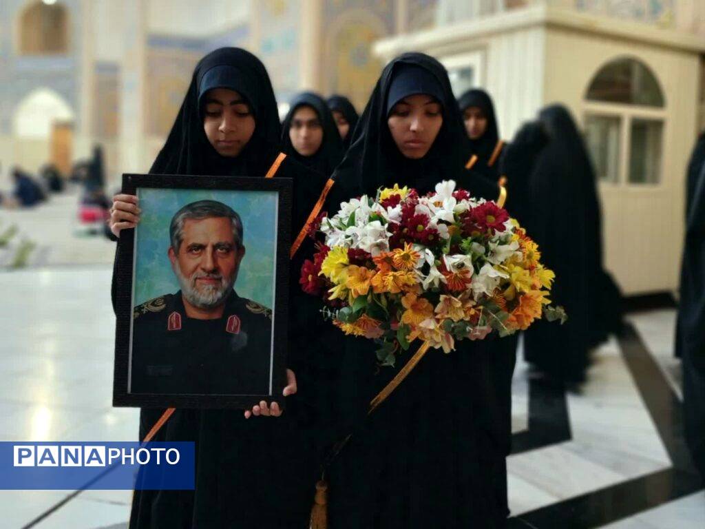 محفل هفتگی هیات «معصومانه» با حضور دختران دبیرستانی در قم