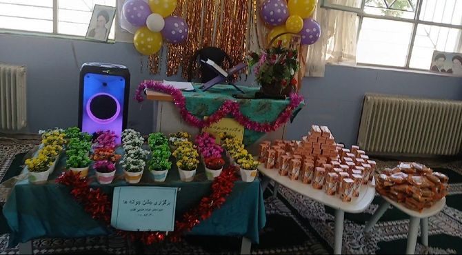 شکوفه‌های علم در دلفان؛ جشن جوانه ها، آغازی دلنشین در مدرسه آفتاب