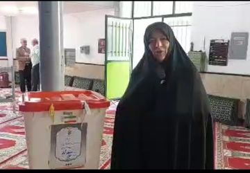 حماسه حضور مردم بلده در انتخابات ریاست‌جمهوری 