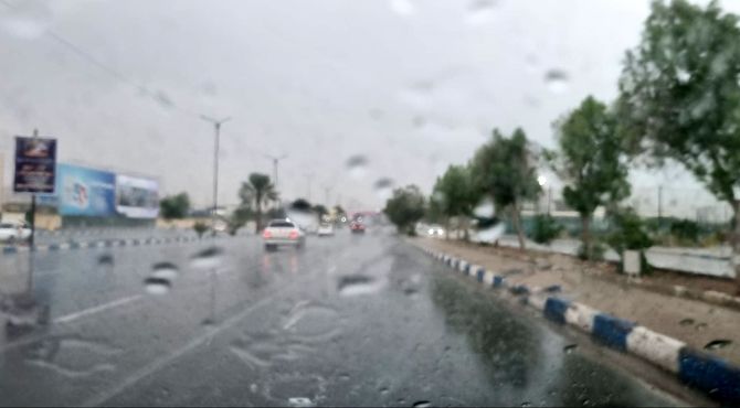 ثبت بارش بیش از ۲۰۰ میلیمتر در میناب