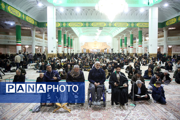 جلوه‌هایی از مراسم جشن میلاد امام جواد(ع) در حرم حضرت معصومه(س)