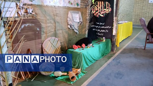 نور قرآن در ایام فاطمیه دبستان استقلال حاجی‌آباد را روشن کرد