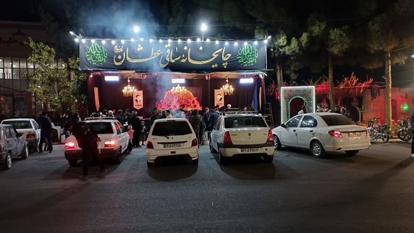 برپایی موکب ساقی عطشان در خلیل‌آباد 