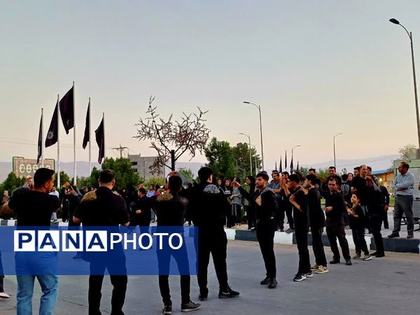 عزاداری جوانان در روز  رحلت نبی اکرم اسلام و امام حسن مجتبی (ع)