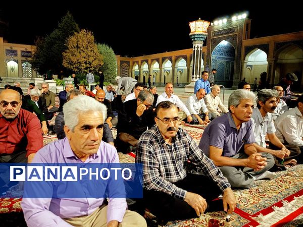 مراسم عزاداری شهادت امام حسن عسکری (ع) در زیارتگاه شهید مدرس 