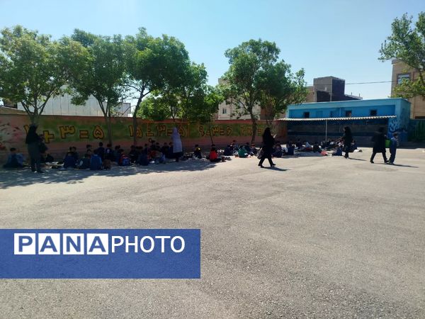 صبحانه سلامت در مدرسه پسرانه مبین شیروان