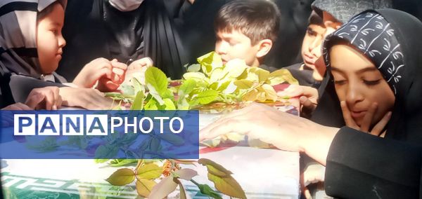 عزاداری فاطمی با حضور شهید گمنام در روستای ورجان قم