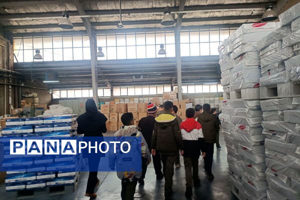 علم در صحنه عمل؛ گردش علمی دانش‌آموزان باقرالعلوم در کارخانه کیان صفا