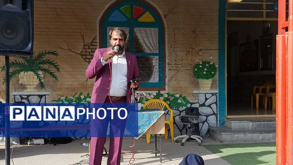 مراسم ولادت حضرت فاطمه‌ و‌ برپایی‌چایخانه‌در‌ دبیرستان وکیلی3 ( یغمای نیشابوری)