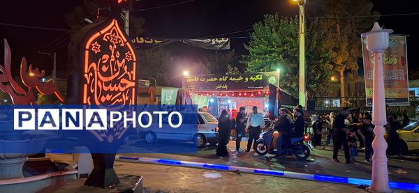 خیابان‌های پلدختر در شب‌های محرم، میزبان عزاداری عاشقان حسینی