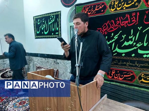 جلگه‌رخ در سوگ سیدالشهدا