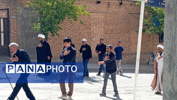 خیابان‌های بن، رنگ ماتم گرفت: تشییع نمادین پیکر امام هشتم