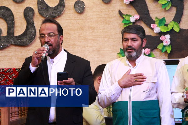 حضور خادمان رضوی در اعتکاف دانش‌آموزی فهرج